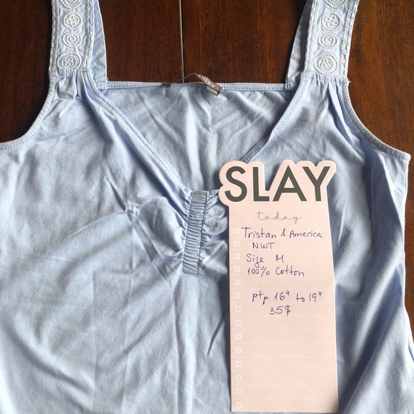 NWT Tristan &America women top - Picture 7 of 8